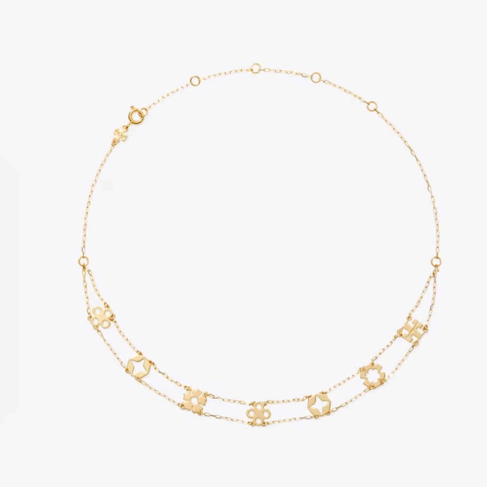 Tory Burch Forget Me Not Choker Necklace